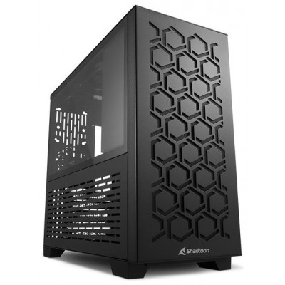 CAJA SHARKOON MS-Y1000 MATX 2XUSB3.0 SIN FUENTE NEGRO