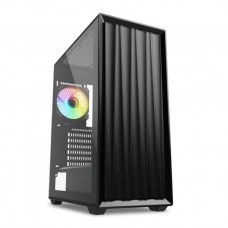 CAJA GAMING SHARKOON VK3 RGB ATX NEGRO 2XUSB 1XTRRS SN FUENTE