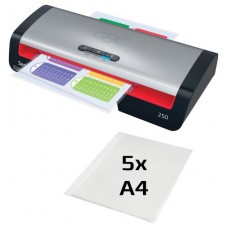 PLASTIFICADORA MODELO 250 DIN A4 COLOR PLATA GBC 4410070EU (Espera 4 dias)