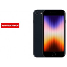 APPLE iPHONE SE 2022 128GB NEGRO REACONDICIONADO GRADO A (Espera 4 dias)