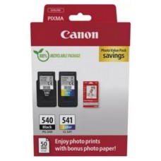 CANON Pack 2 PG540/CL541 Photo Value Pack +50h. Photo Paper GP-501 ECOPACK carton