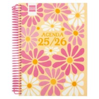 AGENDA ESCOLAR 2025-2026 DIVA 4º 155X212 1DIA PAGINA SPRING+ FINOCAM 536160426 (Espera 4 dias)