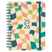 AGENDA ESCOLAR 2025-2026 CURSO COSMO 4º 155X212  SEMANA VISTA HORIZONTAL KAI+ FINOCAM 537050226 (Espera 4 dias)