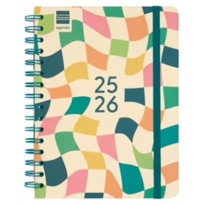 AGENDA ESCOLAR 2025-2026 CURSO COSMO 4º 155X212  SEMANA VISTA HORIZONTAL KAI+ FINOCAM 537050226 (Espera 4 dias)