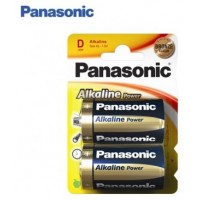 PILA PANASONIC LR20 ALKALINE 2 UNIDADES (Espera 4 dias)