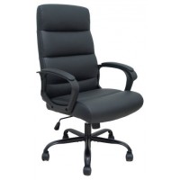 PIQUERAS Y CRESPO FOROL Sillon Opti545 similpiel negro base metalica negra