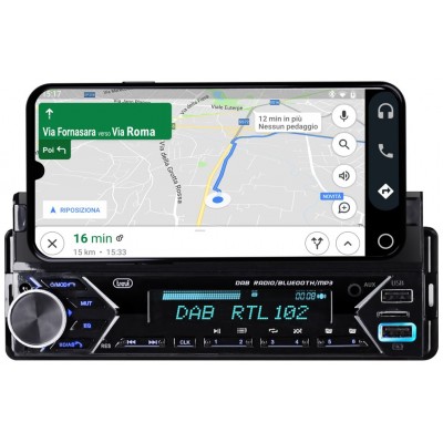 RADIO COCHE TREVI SCD 5753 DAB DAB MP3+RDS+USB+AW+SD