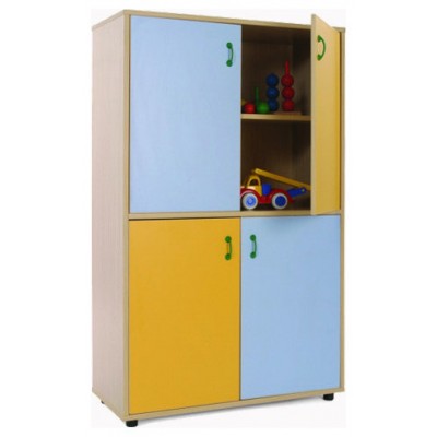 MUEBLE MEDIO ARMARIO 4 PUERTAS HAYA MOBEDUC 600309HPS18 (Espera 4 dias)