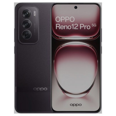 OPPO RENO12 PRO 5G 512GB 12GB BLACK CASE/STIC/CAR 80W/AIR3 (Espera 4 dias)