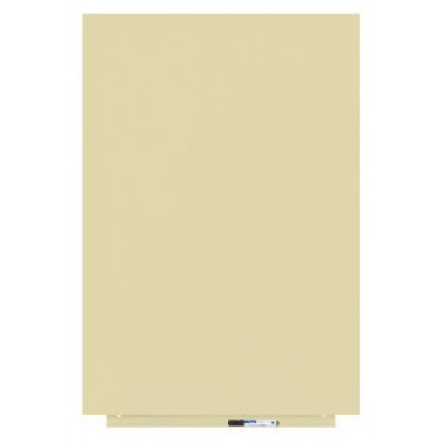 PIZARRA SIN MARCO SKINWHITEBOARD COLOR MARFIL CLARO ESCALA DE AMARILLOS. MEDIDA 100X150CM MAGNÉTICA MODULAR ROCADA 6421R-1015 (Espera 4 dias)