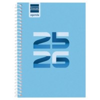 AGENDA ESCOLAR 2025-2026 COOL 8º 120X164 SEMANA VISTA HORIZONTAL AZUL+ FINOCAM 645000126 (Espera 4 dias)