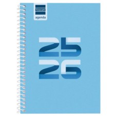 AGENDA ESCOLAR 2025-2026 COOL 8º 120X164 SEMANA VISTA HORIZONTAL AZUL+ FINOCAM 645000126 (Espera 4 dias)