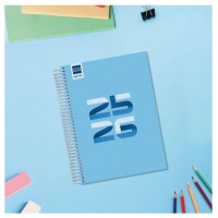 AGENDA ESCOLAR 2025-2026 COOL 4º 155X212 1DIA PAGINA AZUL+ FINOCAM 645060126 (Espera 4 dias)