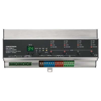 CRESTRON DIN RAIL UNIVERSAL DIMMER, 1 FEED, 4 CHANNELS (DIN-1DIMU4) 6501748 (Espera 4 dias)