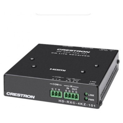 CRESTRON DIGITALMEDIA 8G+  4K60 4:4:4 HDR RECEIVER & ROOM CONTROLLER 100 (DM-RMC-4KZ-100-C) 6508077 (Espera 4 dias)