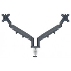 BRAZO PARA MONITOR DUAL LEITZ ERGO SPACESAVING COLOR GRIS OSCURO KENSINGTON 65370089 (Espera 4 dias)