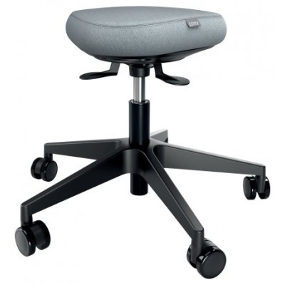 TABURETE LEITZ ERGO ACTIVE CON RUEDAS, NEGRO KENSINGTON 65770095 (Espera 4 dias)