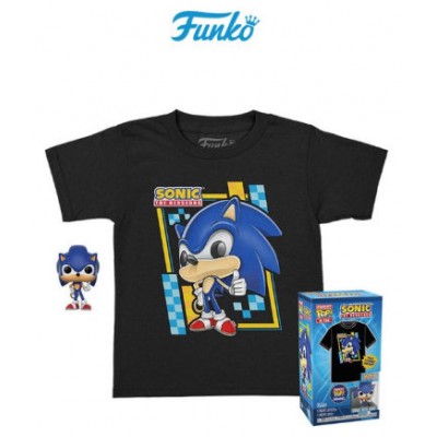 POCKET POP! & TEE SET SONIC EL ERIZO XL FUNKO P&T 70392 (Espera 4 dias)