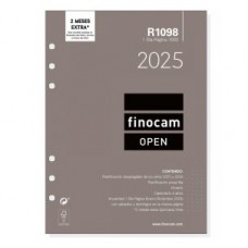 RECAMBIO ANUAL 2025 R1098 OPEN1000 155X215MM DIA PAGINA FINOCAM 711680025 (Espera 4 dias)