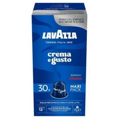 CAFE LAVAZZA CREMA GUS CLAS 30C