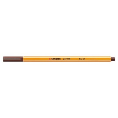 ROTULADOR PUNTA FINA POINT 88 0.4MM MARRON STABILO 88/45 (MIN10) (Espera 4 dias)