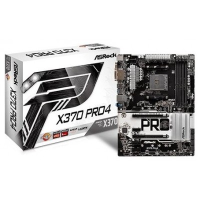 Asrock X370 Pro4 AMD X370 Zócalo AM4 ATX (Espera 4 dias)