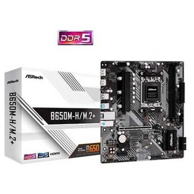 PB AMD SAM5 ASROCK B650M-H/M.2+ 2DDR5 PCIE 4SATA3