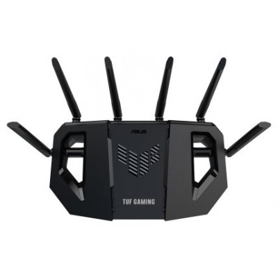 ASUS TUF Gaming BE6500 (TUF-BE6500) router inalámbrico 2.5 Gigabit Ethernet Doble banda (2,4 GHz / 5 GHz) Negro (Espera 4 dias)