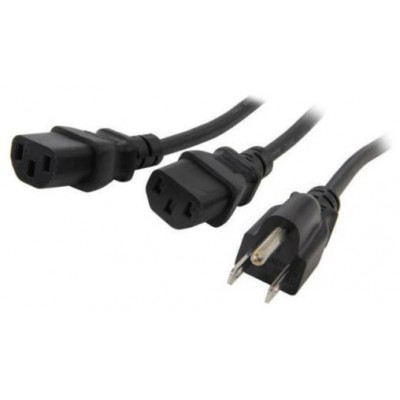 KRAMER CONNECT - CABLES AC-POWER-CORD-6FT-Y-VERSION/110V- C-ACY/US (91-000399) (Espera 4 dias)