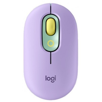 MOUSE LOGITECH POP CON EMOJI COLOR DAYDREAM MINT