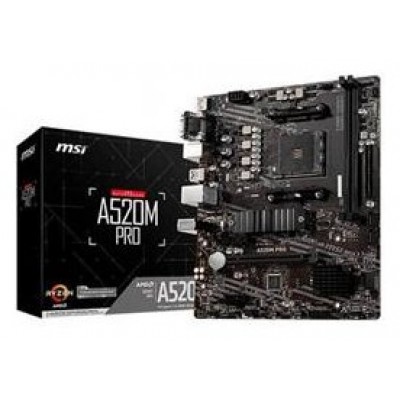 PLACA BASE MSI A520M PRO AM4 DDR4-Desprecintados (Espera 4 dias)