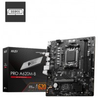 PLACA MSI PRO A620M-B,AMD,AM4,A520,2DDR4,128GB,VGA+HDMI,2.5GBLAN,4SATA3+1XM.2,6USB3.2,MATX (Espera 4 dias)