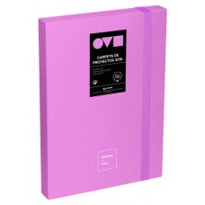 CAJA DE PROYECTOS 3CM EN POLYFOAM UNEQUAL MINIMAL LAVANDA GRAFOPLAS 91271069 (Espera 4 dias)