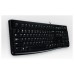 TECLADO LOGITECH K120  RETAIL FRANCES CON CABLE USB