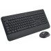 Teclado Logitech Mk650 Combo Italiano Color Grafito