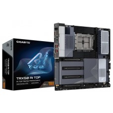 GIGABYTE TRX50 AI TOP-2B Placa Base – Procesadores AMD Ryzen Threadripper PRO 7000, VRM digital de 16+8+4 fases, hasta 5200 MHz DDR5, 4 x M.2 PCIe 5.0, Wi-Fi 7, LAN 10 GbE, USB 4 (Espera 4 dias)