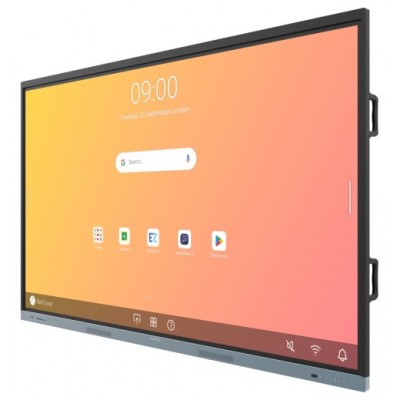 BENQAV PANTALLA INTERACTIVA RE8604 (9H.F9GTK.DE4) 86" EDLA ANDROID 13.0, 8GB Y 32GB, 350NITS, ALTAVOZ: 16WX2, SOPORTE DE PARED INCLUIDO, IFP ENTRY, GARANTÍA 3 AÑOS IN SITU RECAMBIO (Espera 4 dias)