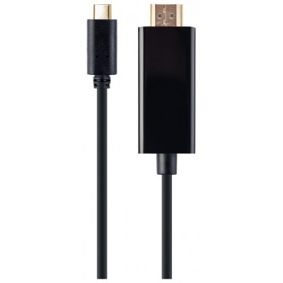 ADAPTADOR USB-C MACHO A HDMI-MACHO 4K 30HZ 2 M NEGRO