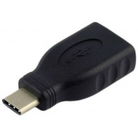 ADAPTADOR USB 3.1 GEN1 5GBPS 3A TIPO USB-CM-AH NEGRO