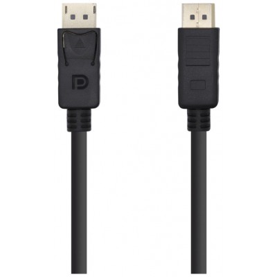 AISENS - CABLE DISPLAYPORT V1.2  NEGRO, 5.0M