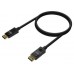 CABLE DISPLAYPORT V1.2 4K60HZ DPM-DPM NEGRO 1.5M