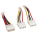 CABLE ALIMENTACION MOLEX MOLEX 4PIN M-2XMOLEX 4PIN H