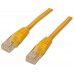 AISENS - CABLE DE RED LATIGUILLO RJ45 CAT.6 UTP AWG24, AMARILLO, 1.0M