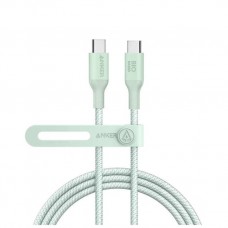 CABLE ANKER 544 USB-C TO USB-C CABLE (6FT 140W BIO-NYLON GREEN)