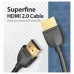 CABLE HDMI V2.0 4K M-M PORTATIL 1.5 M NEGRO VENTION (Espera 4 dias)