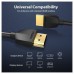 CABLE HDMI V2.0 4K M-M PORTATIL 1.5 M NEGRO VENTION (Espera 4 dias)