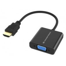 ADAPTADOR HDMI A VGA CONCEPTRONIC ABBY20B 1080P 60Hz