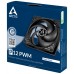 VENTILADOR 12CM ARCTIC P12 PWM NEGRO (Espera 4 dias)