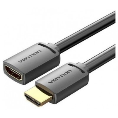 CABLE ALARGADOR HDMI 4K M-H 1 M NEGRO VENTION (Espera 4 dias)