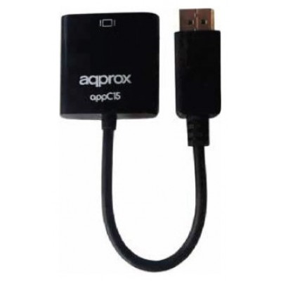 ADAPTADOR DISPLAYPORT A VGA APPROX (Espera 4 dias)